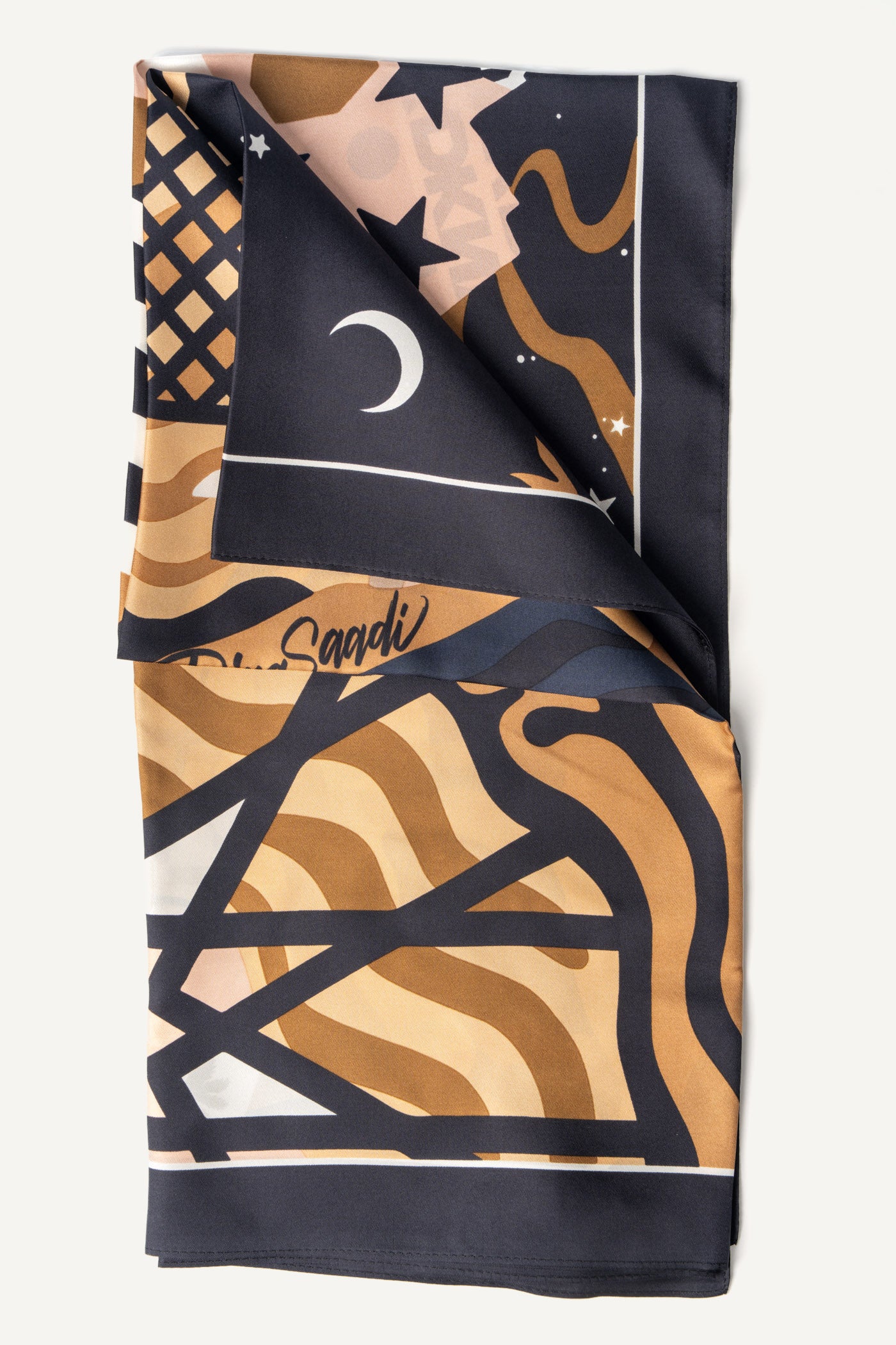 DKNY X DINA SAADI SQUARE RAMADAN SCARF - Image 6