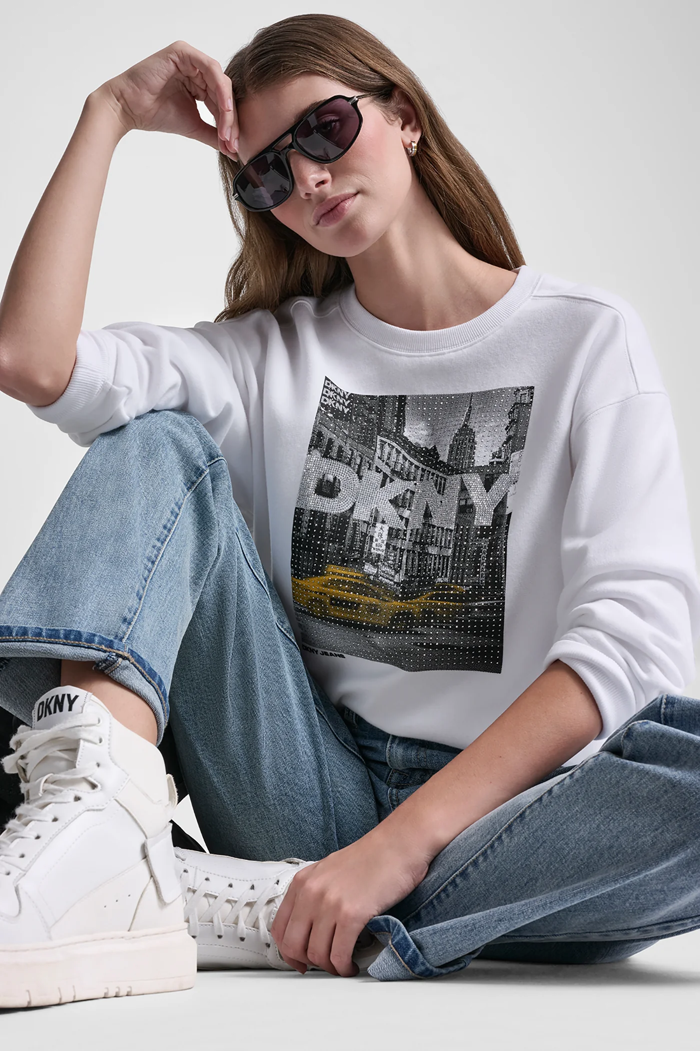 DKNY RHINESTONE TAXI TOP - Image 3
