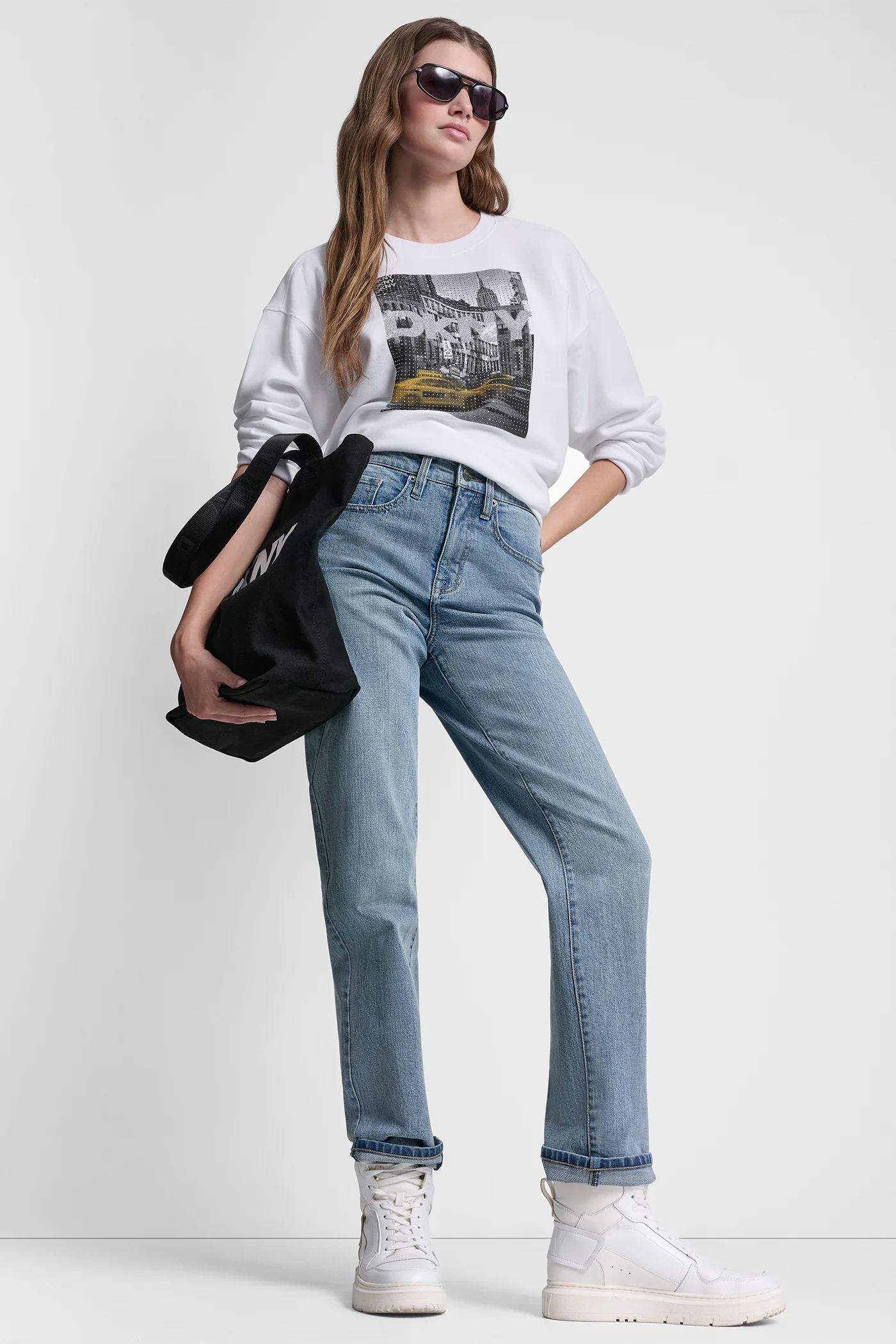 DKNY RHINESTONE TAXI TOP - Image 4