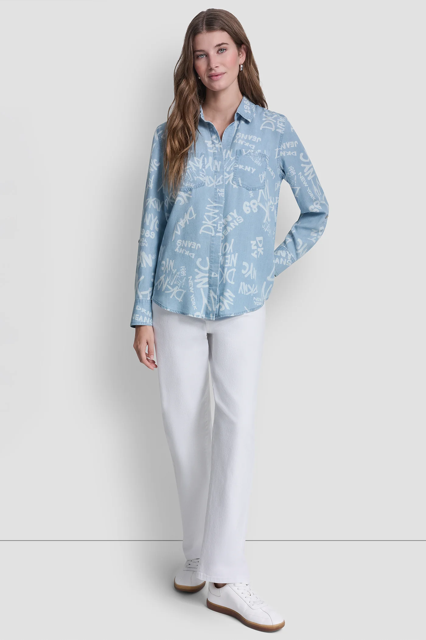 GARMENT DYE  PRINT SHIRT - Image 5