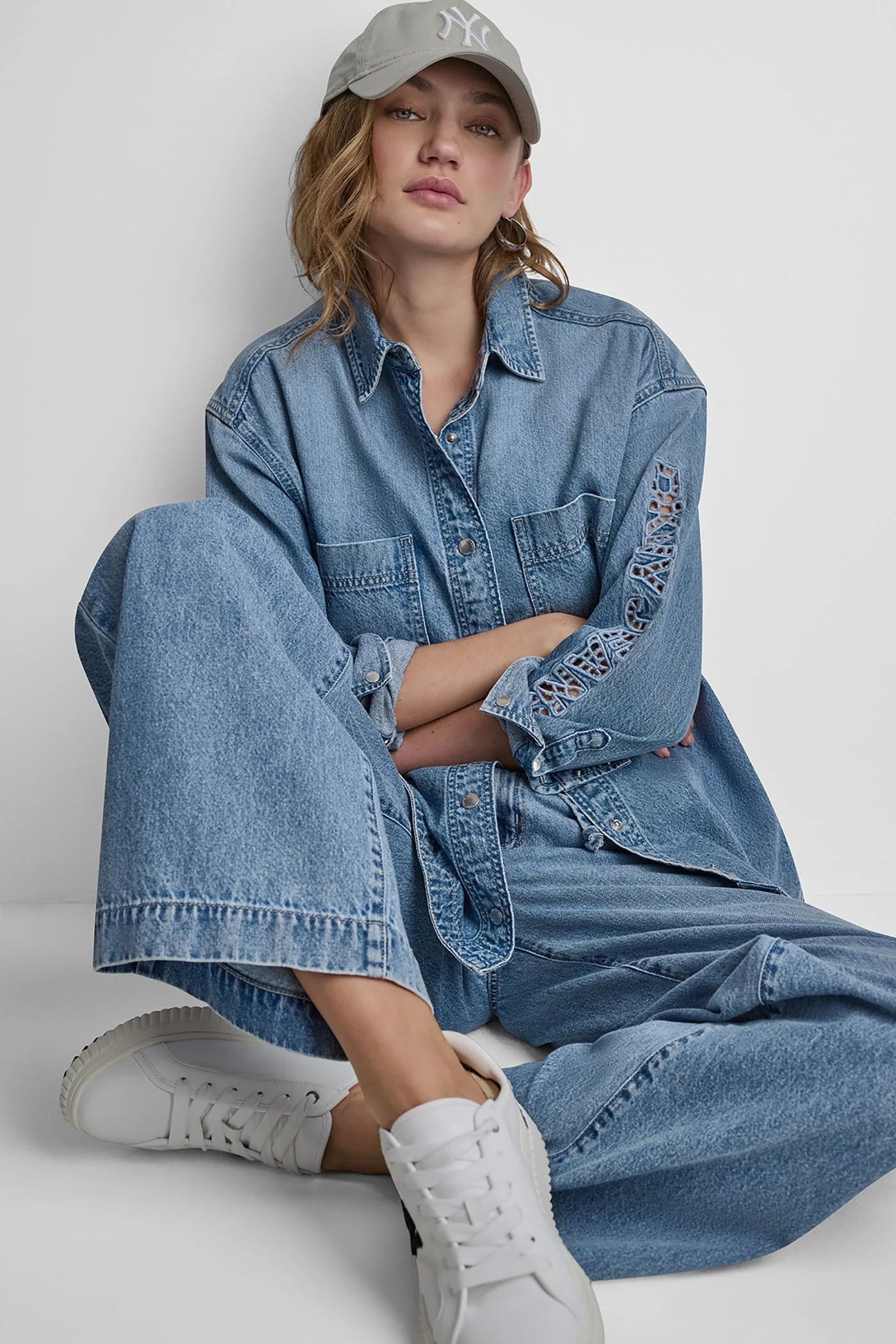 OVERSIZED SHIRT W LONG SLEEVE - Image 5