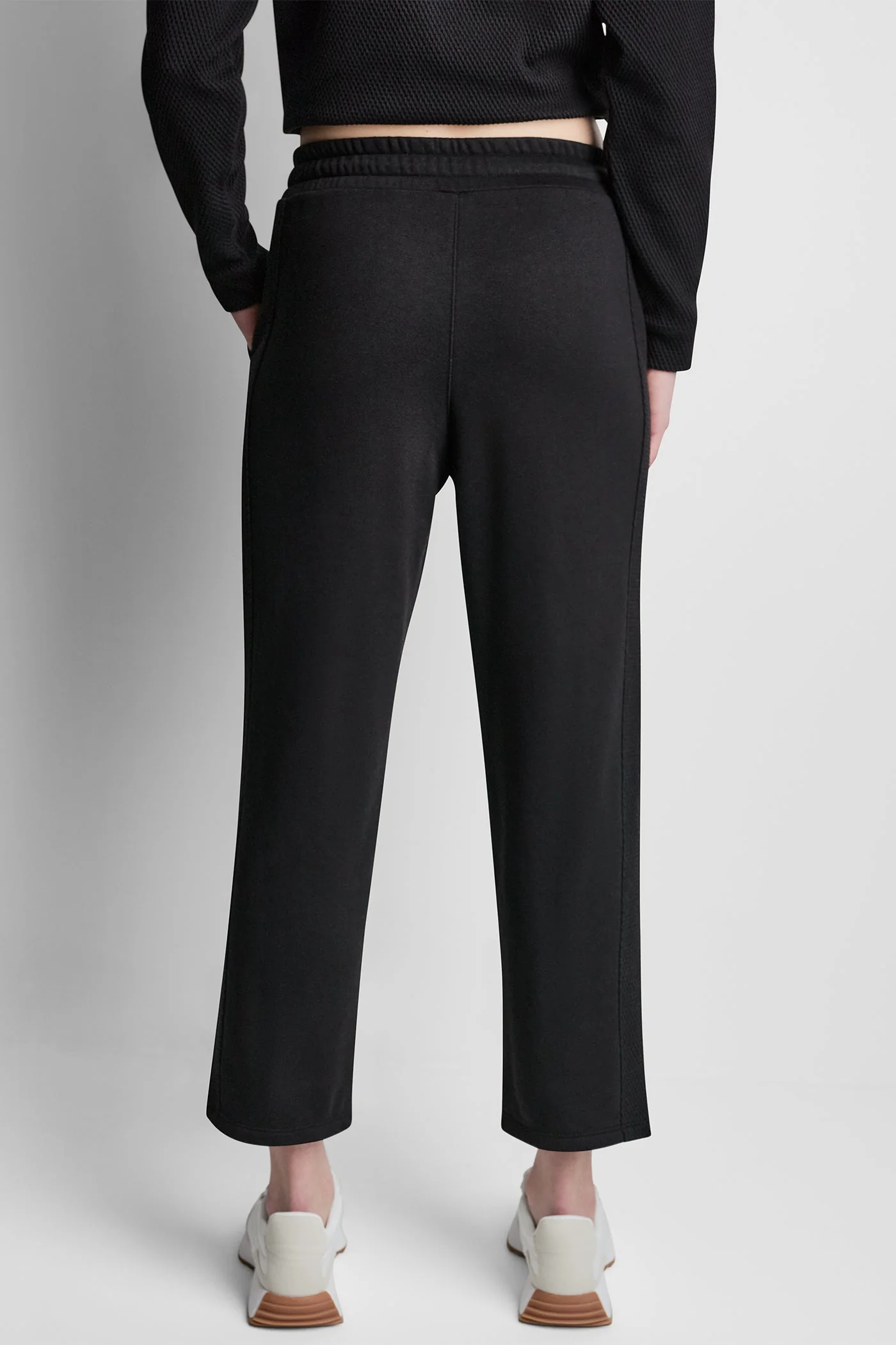 JACQUARD MIX HIGH-RISE PANTS - Image 4