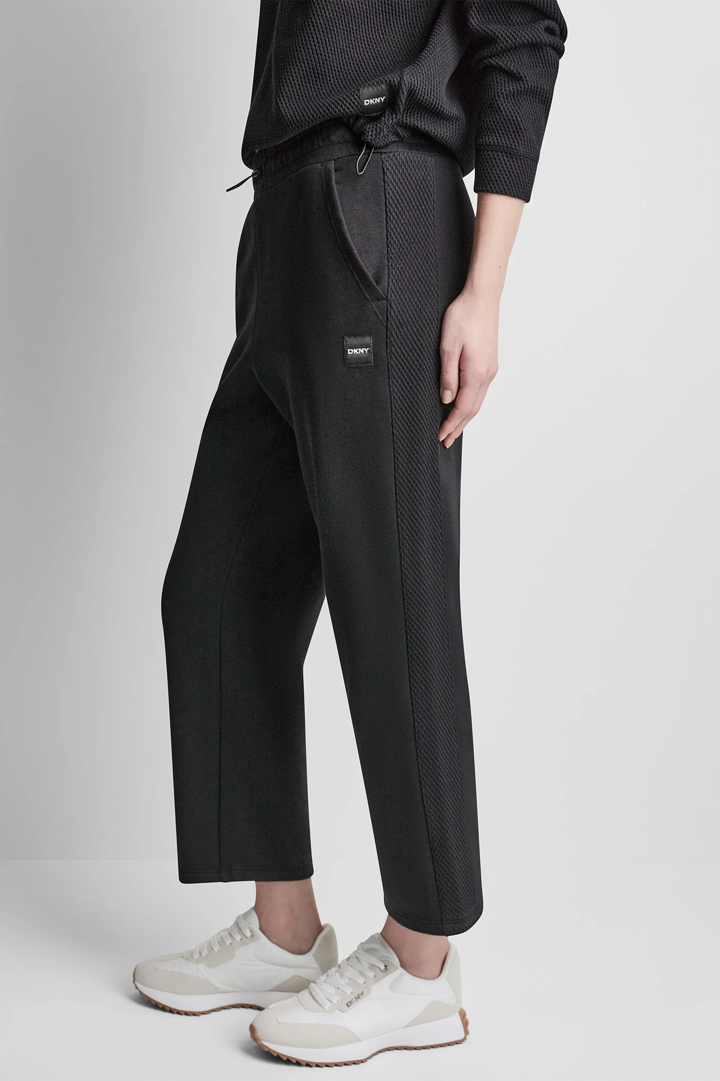 JACQUARD MIX HIGH-RISE PANTS - Image 5