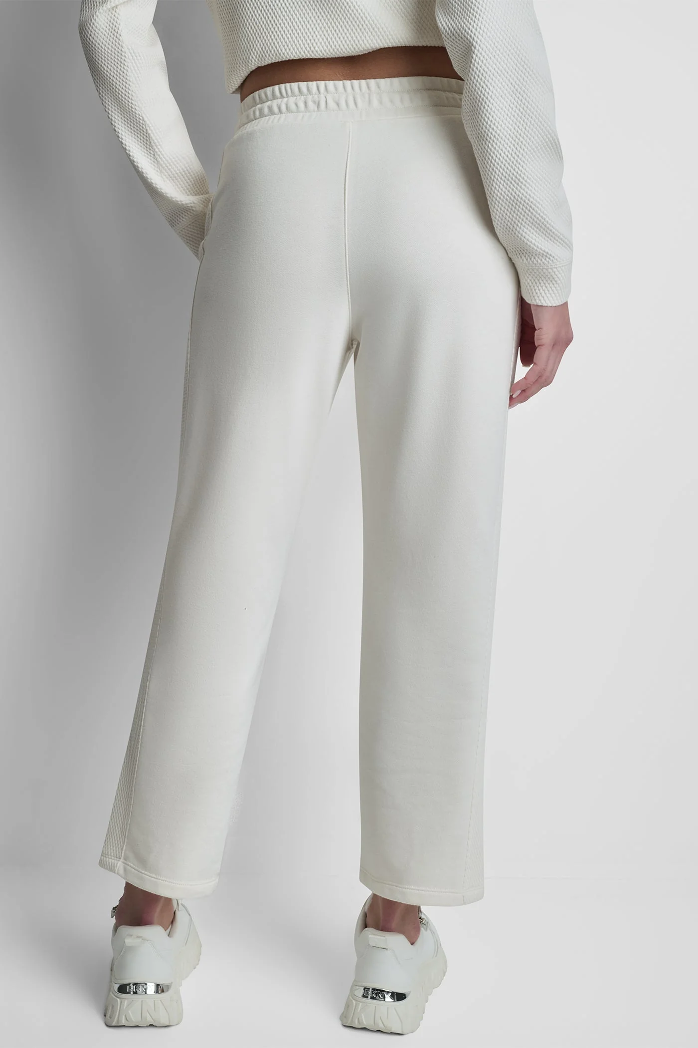 JACQUARD MIX HIGH-RISE PANTS - Image 6