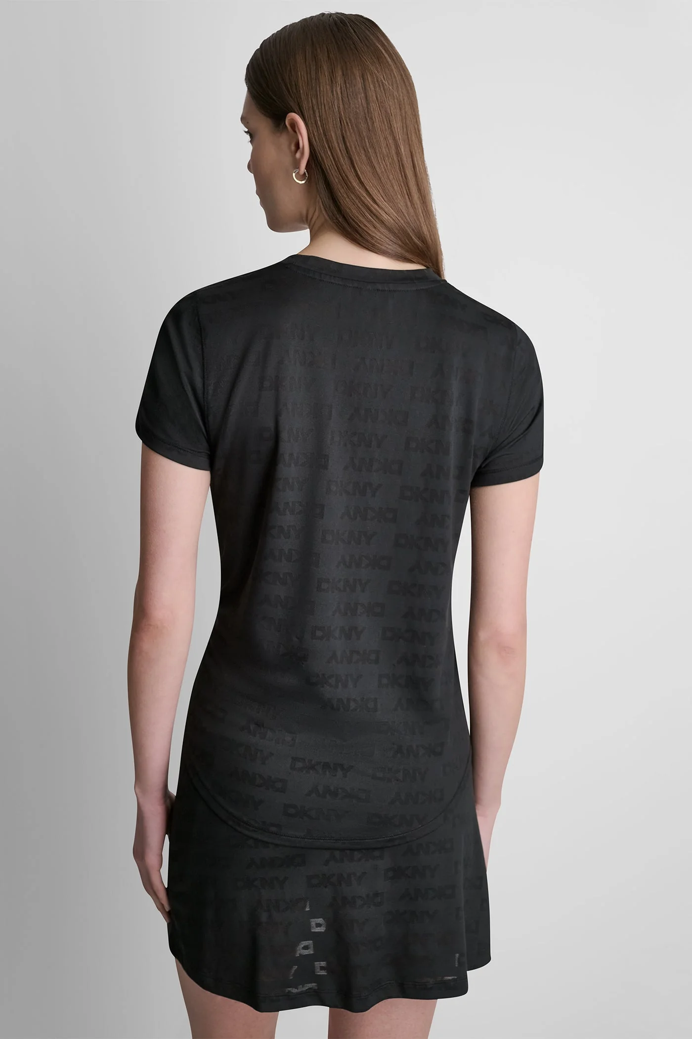 STRETCH COTTON-JERSEY LOGO-JACQUARD TEE - Image 4