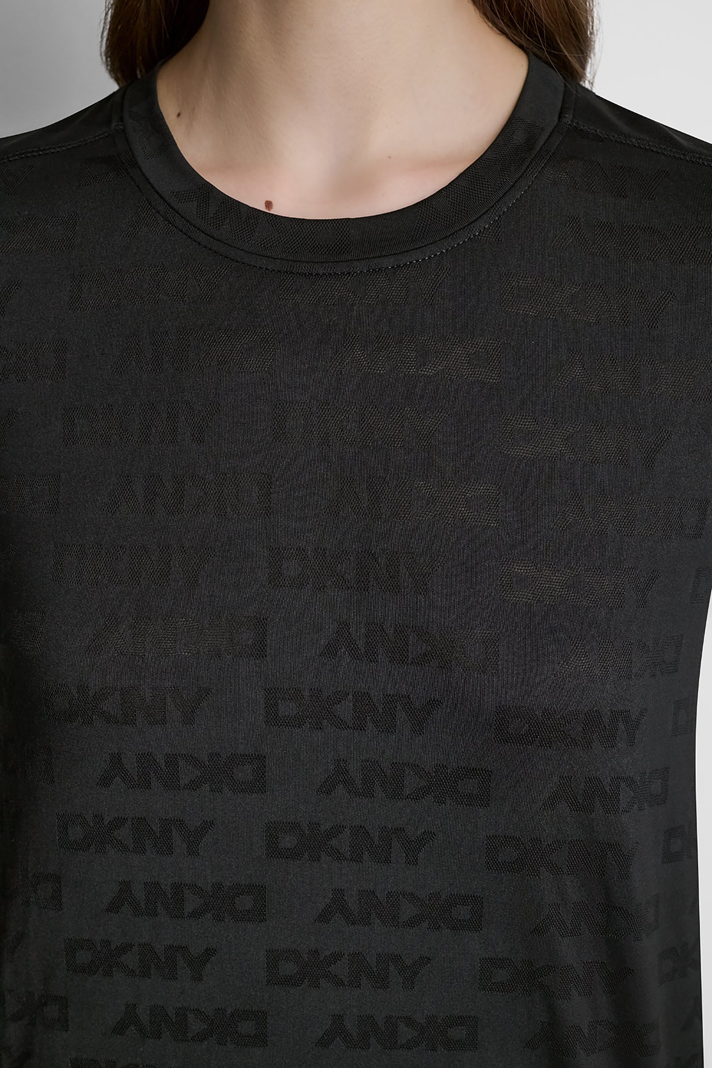 STRETCH COTTON-JERSEY LOGO-JACQUARD TEE - Image 7