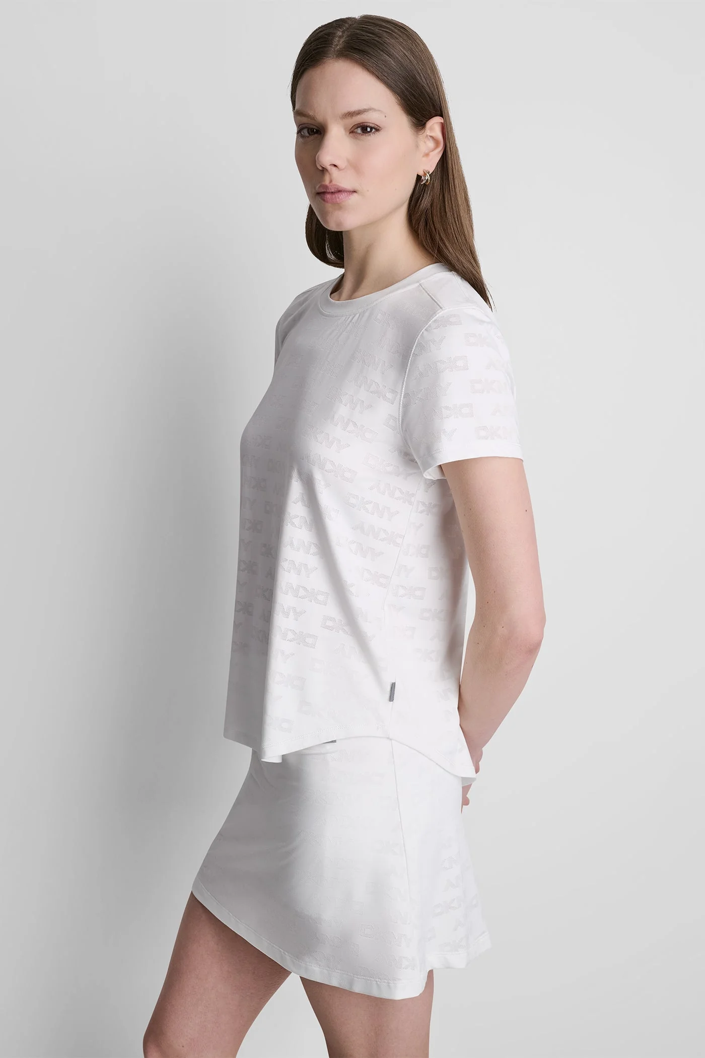 LOGO JACQUARD CREW-NECK TOP - Image 5