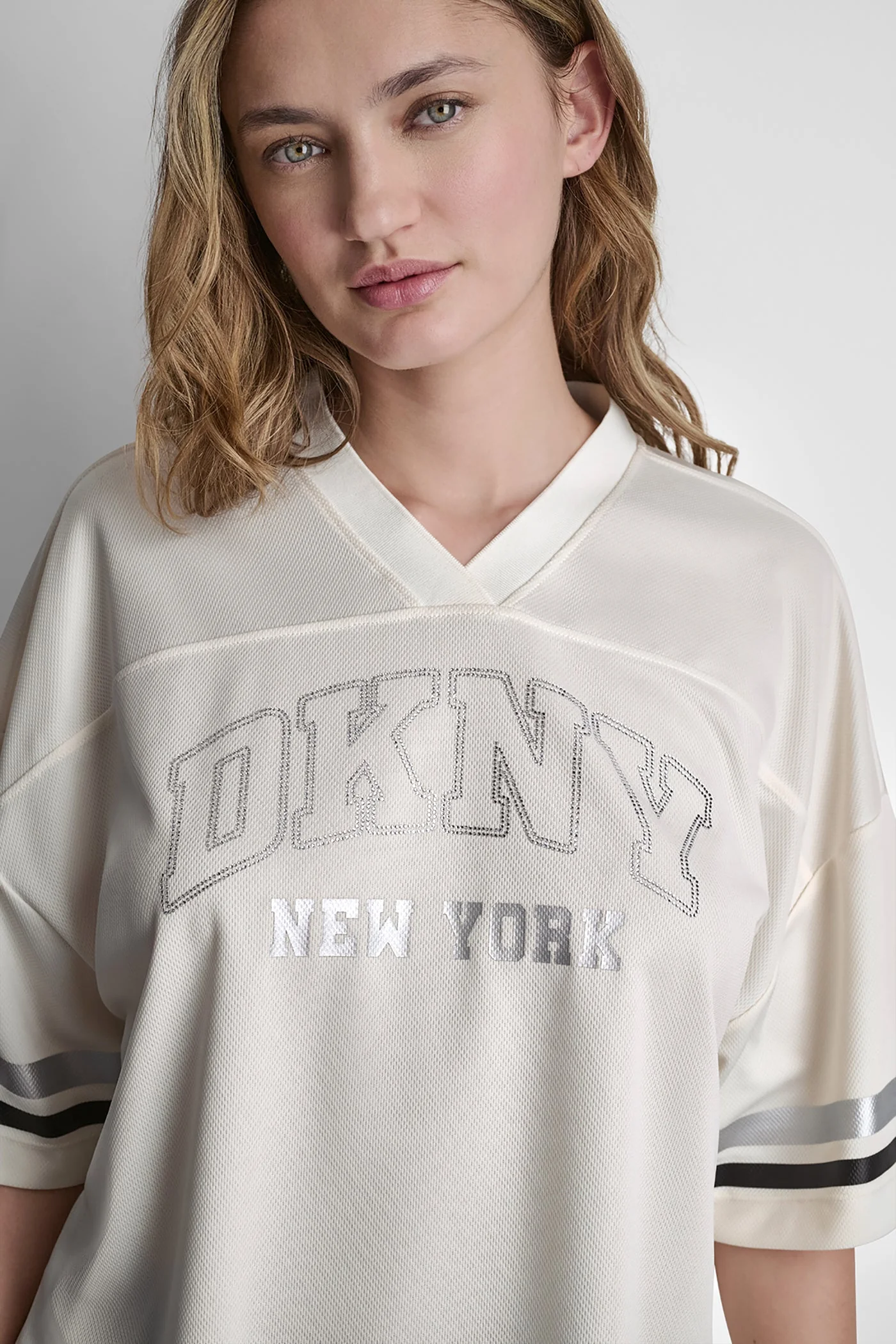 MESH CRYSTAL LOGO JERSEY - Image 6