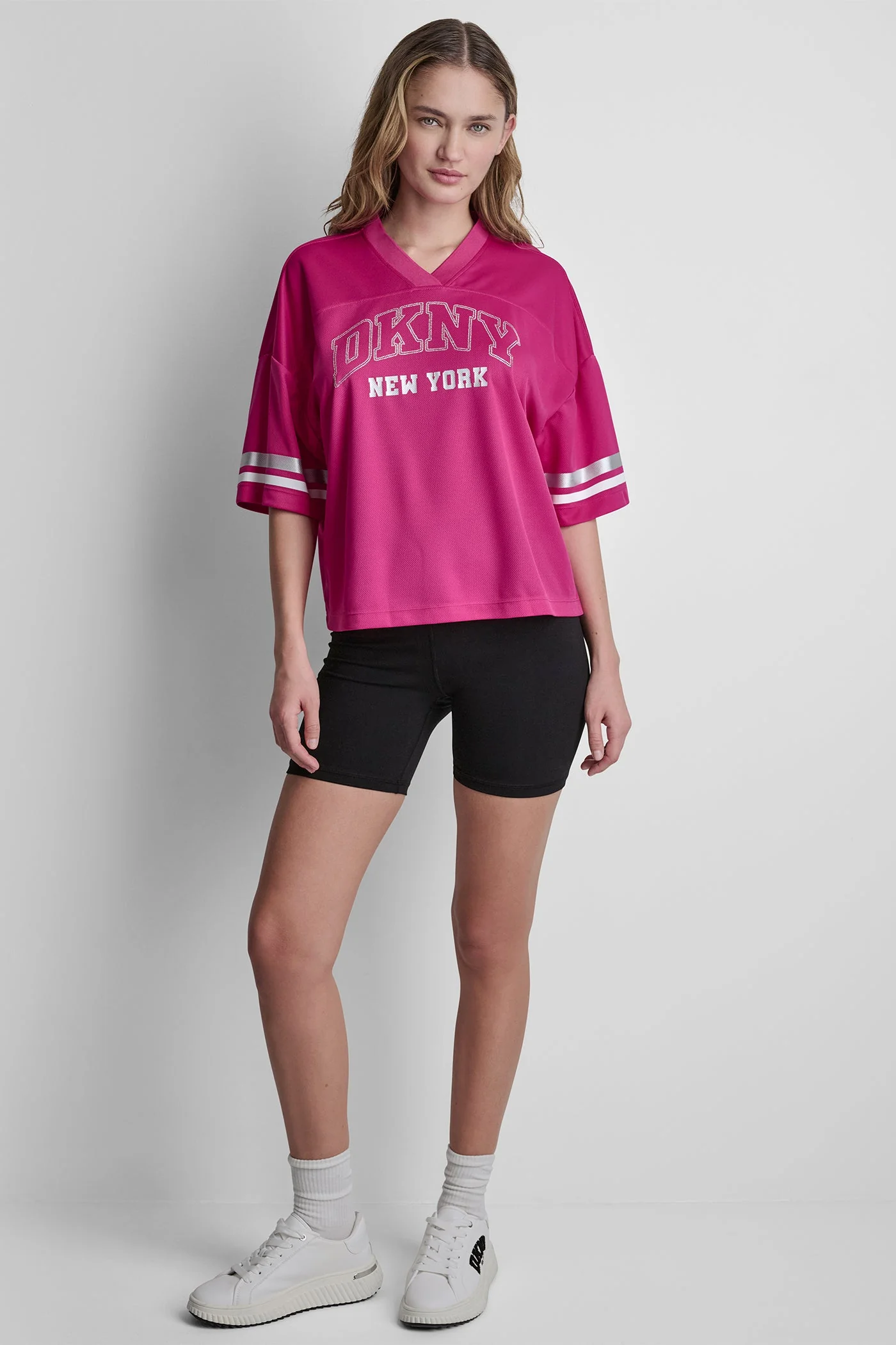 DKNY VARSITY RHINESTONE TOP - Image 3