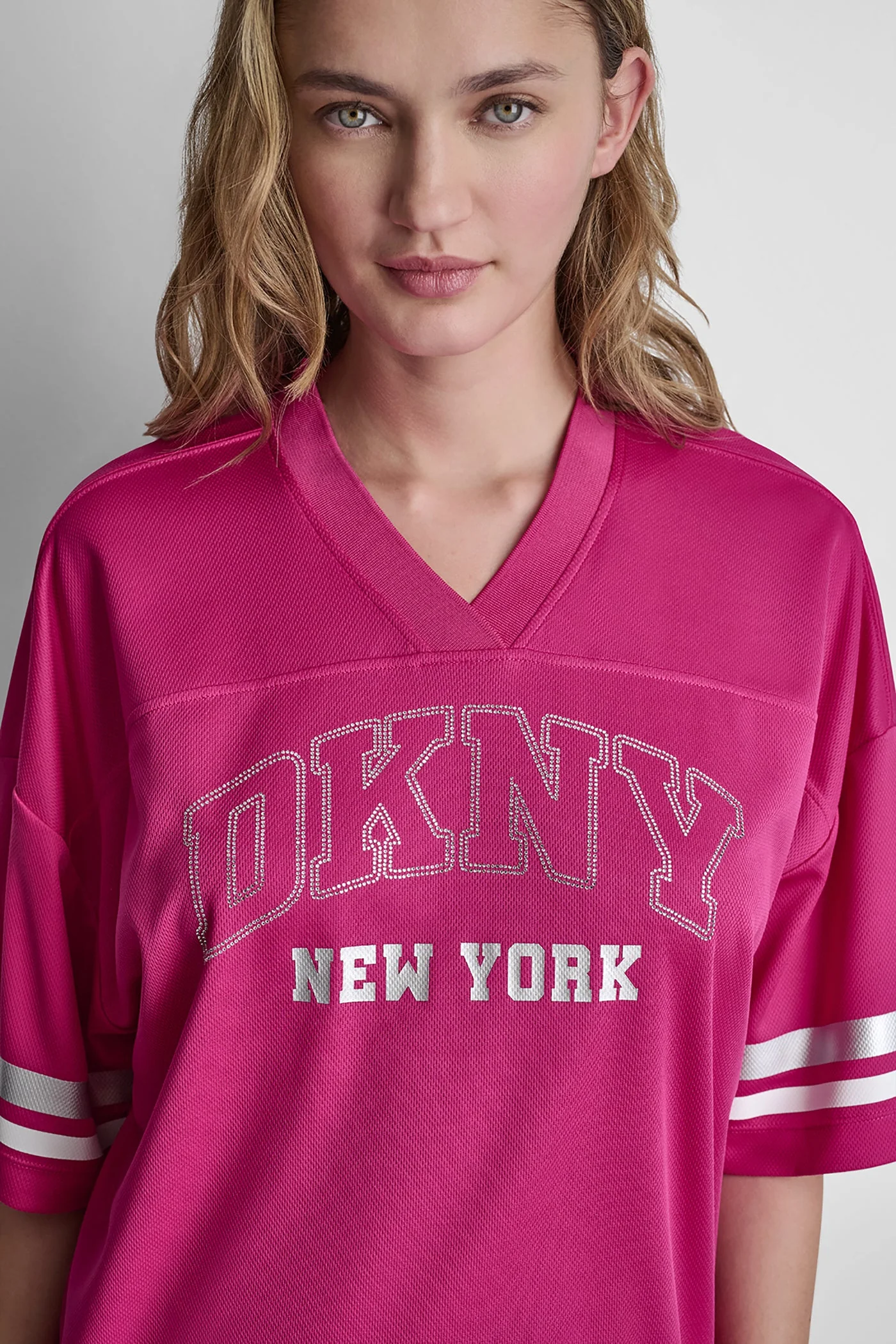 DKNY VARSITY RHINESTONE TOP - Image 6