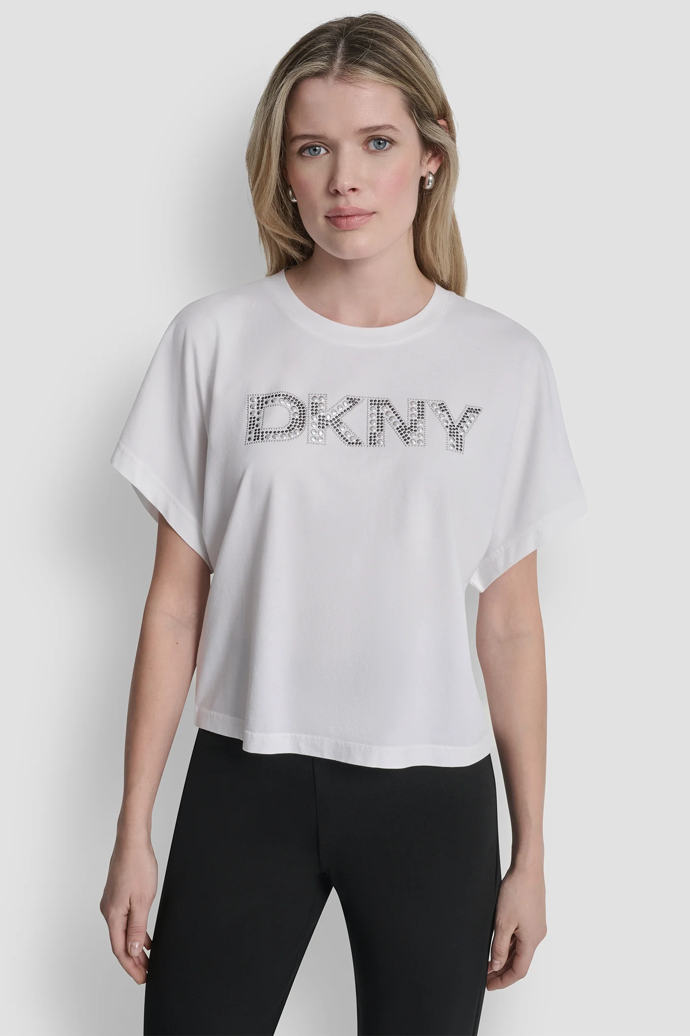 WIDE SLEEVE CMS BLING TOP