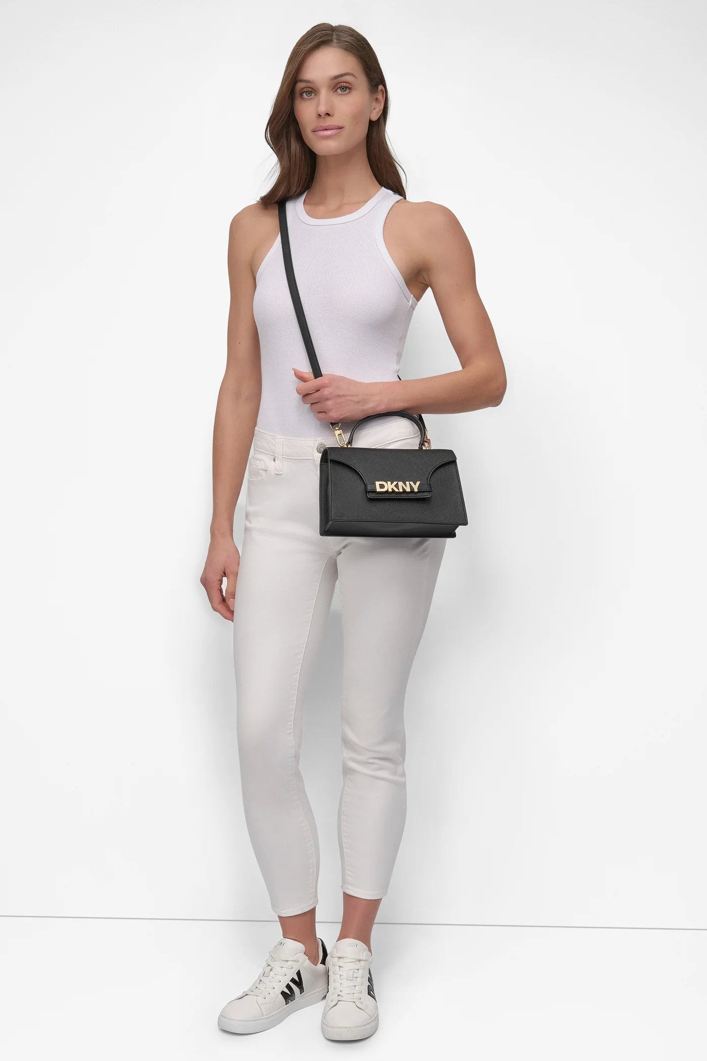 AVRIL TOP HANDLE MEDIUM FLAP CROSSBODY BAG - Image 4