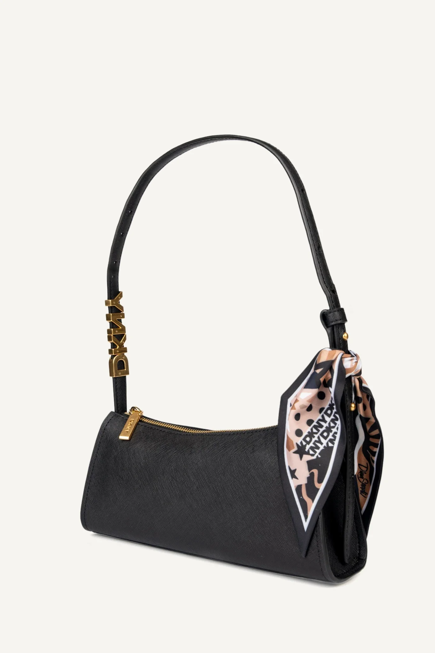 DKNY X DINA SAADI AVRIL TOP ZIP SHOULDER BAG - Image 2